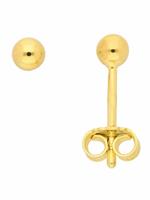 Adelia´s Paar Ohrstecker »333 Gold Ohrringe / Ohrstecker Ø 3 mm«, Goldschmuck für Damen