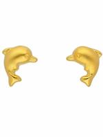 Adelia´s Paar Ohrstecker »585 Gold Ohrringe / Ohrstecker Delphin«, Goldschmuck für Damen