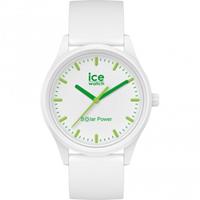 Ice-Watch 018473 Solar-Armbanduhr S Weiß/Grün