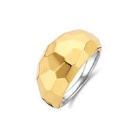 TI SENTO Ring 12200SY Zilver gold plated Maat 48