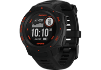 Garmin Instinct Esports Smartwatch schwarz/rot
