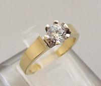 Christian Gouden zirkonia ring