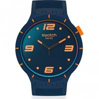 Swatch Essentials Futuristic Blue Unisexuhr in Blau SO27N110