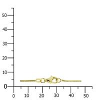 OSTSEE-SCHMUCK Goldkette »- Schlange 1,2 mm - Gold 585/000 -,« (1-tlg)