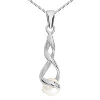 OSTSEE-SCHMUCK Kette mit Anhänger »- Lusia - Silber 925/000 - Zuchtperle« (2-tlg)