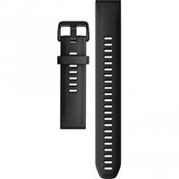 Garmin Garmin Ersatzarmband QuickFit 20 XL Silikon Schwarz/Grau