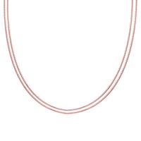 CAÏ Collier »925/- Sterling Silber Venezianer Kette rosé vergol«, Collier