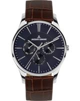 Jacques Lemans Unisex Horloge Classic 1-1951C, bruin, voor Dames, 4040662142164, EAN: 1-1951C