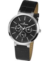 Jacques Lemans Unisex Horloge Classic 1-1950A, zwart, voor Dames, 4040662136156, EAN: 1-1950A