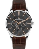Jacques Lemans Unisex Horloge Classic 1-1951D, bruin, voor Dames, 4040662142447, EAN: 1-1951D