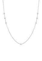 Elli Dames Curb Chain Balls Basic Minimal Trend in 925 Sterling Silver Gold Plated Zilver