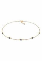 Elli Collierkettchen »Choker Evil Eye Emaille 925 Silber«