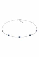 Elli Dames Choker Kwaad Oog Trend Blogger met email in 925 Sterling Zilver