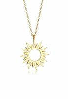 Elli Collierkettchen »Sonne Sun Strahlen Astro Symbol 925 Silber«