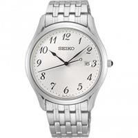 Seiko SUR299P1 Herren-Armbanduhr mit Saphirglas und Stahlband