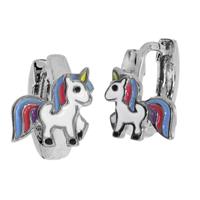 OSTSEE-SCHMUCK Paar Creolen »- Einhorn - Silber 925/000 -,« (2-tlg)