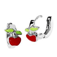 OSTSEE-SCHMUCK Paar Creolen »- Apfel - Silber 925/000 -,« (2-tlg)