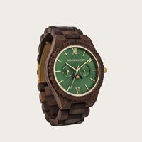 WoodWatch Holzuhr | Emerald Jungle