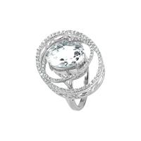 Jacques Lemans Dames ringen in 925 Sterling zilver, wit, voor Dames, 4040662160410, EAN: SE-R159A54