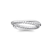 Thomas Sabo Dames Ring in 925 Sterling zilver, zilver, voor Dames, 4051245489422, EAN: TR2321-001-21-52