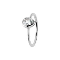 Jacques Lemans Dames ringen in 925 Sterling zilver, wit, voor Dames, 4040662152644, EAN: SE-R123A54