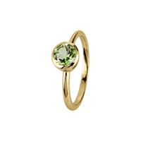 Jacques Lemans Dames ringen in 925 Sterling zilver, groen, voor Dames, 4040662152088, EAN: SE-R101G54