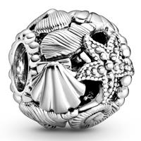 Pandora Charm Places Offen gearbeitete Seestern, Muschel und Herzen� 798950C00