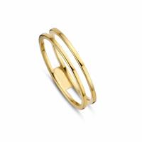MY iMenso Gold Gouden Egale Dubbele Ring van 