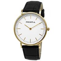 Prisma Horloge Unisex Edelstaal Goud 1620.148G