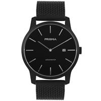 Prisma Leeghwater Heren Horloge – Zwart