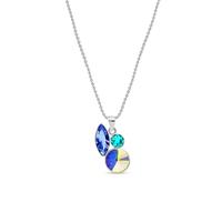 Spark Jewelry Spark Artesia Fine Ketting | Blauw