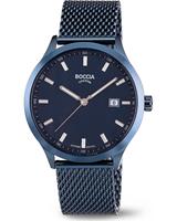 Boccia Heren horloges 3614-05, blauw, voor Heren, 4040066256849, EAN: 3614-05