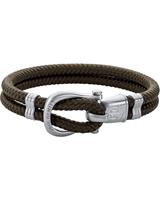 Paul Hewitt Herenarmband Phinity in kunststof, bruin, voor Heren, 4251158748894, EAN: PH-SH-N-S-O-XXL