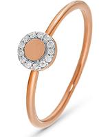 Valeria Dames Ring in 9 Karaat roségoud, roze, voor Dames, 4064721550707, EAN: 1234.0019.580.04