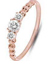Valeria Dames Ring in roségoud, goud, voor Dames, 4064721546915, EAN: 33559371500054
