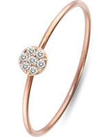 Valeria Dames Ring in 9 Karaat roségoud, roze, voor Dames, 4064721999384, EAN: 88019458