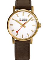 Mondaine Heren horloges MSE.40112.LG, bruin, voor Heren, 7611382601223, EAN: MSE.40112.LG