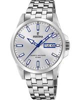Festina Heren horloges F20357/1, zilver, voor Heren, 8430622718366, EAN: F20357/1