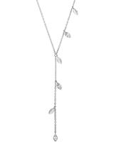 Ketting met hanger voor dames, sterling zilver 925, zirkonia (synth.)
