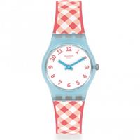 Swatch July Drops Picnoemie Damenuhr in Rot LL125
