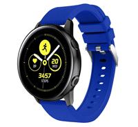 Strap-it Samsung Galaxy Watch Active silicone band (blauw)