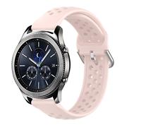 Strap-it Samsung Gear S3 siliconen bandje met gaatjes (roze)