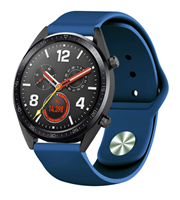 Strap-it Huawei Watch GT sport band (donkerblauw)