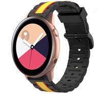 Strap-it Samsung Galaxy Watch Active Special Edition band (zwart/geel)