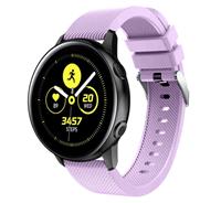 Strap-it Samsung Galaxy Watch Active silicone band (lila)