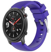 Strap-it Xiaomi Amazfit GTR silicone band (paars)