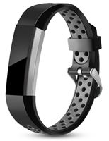 Fitbit Alta / Alta HR sport bandje (zwart/grijs)