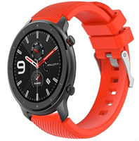 Strap-it Xiaomi Amazfit GTR silicone band (rood)
