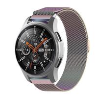 Strap-it Samsung Galaxy Watch Milanese band 45mm / 46mm (regenboog)