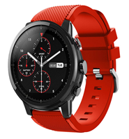 Strap-it Xiaomi Amazfit Stratos silicone band (rood)